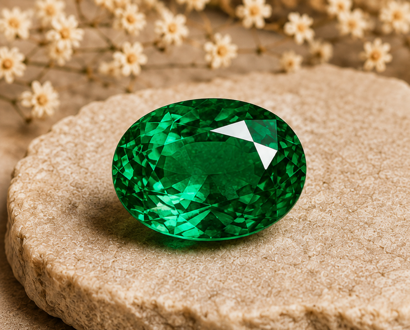 Natural Emerald Gemstone