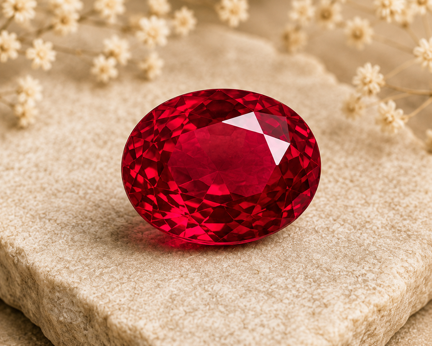 Natural Ruby Gemstone