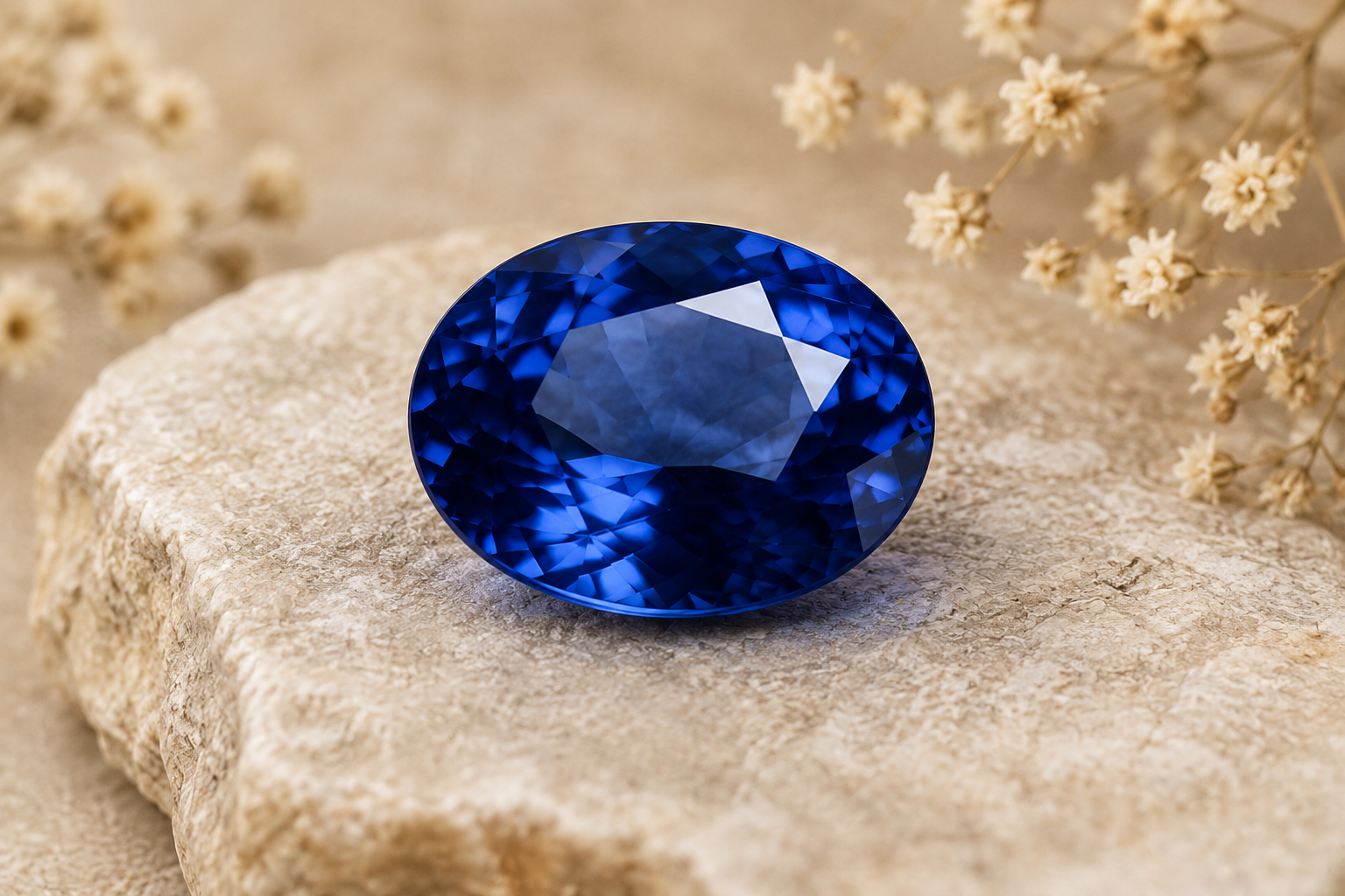 Natural Blue Sapphire Gemstone