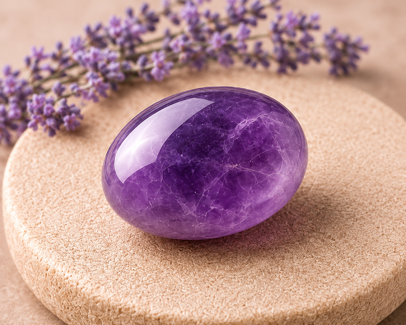 Amethyst gemstone